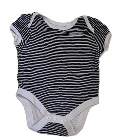 PRIMARK Blue Striped Vest Boys 3-6 Months