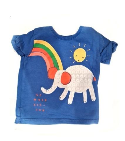 GEORGE Elephant T-Shirt Boys 3-6 Months