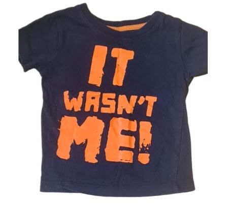 PRIMARK 'It Wasn't Me' Tee Boys 18-24 Months