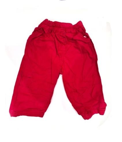 Red Combat Trousers Boys 3-6 Months