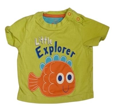 TU 'Little Explorer' Tee Boys 3-6 Months