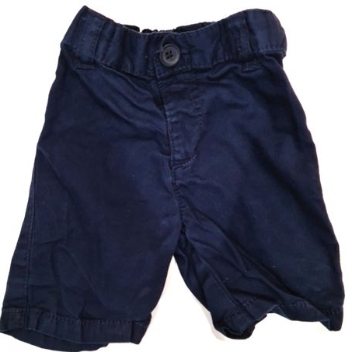 MATALAN Navy Blue Shorts Boys 3-6 Months