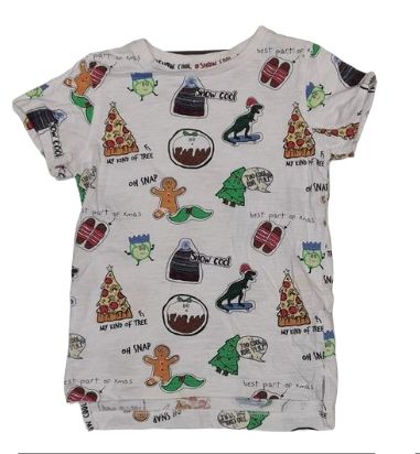 NEXT Christmas T-Shirt Boys 3-4 Years