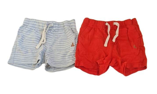 GAP 2 X Pairs of Jersey Shorts Boys 18-24 Months