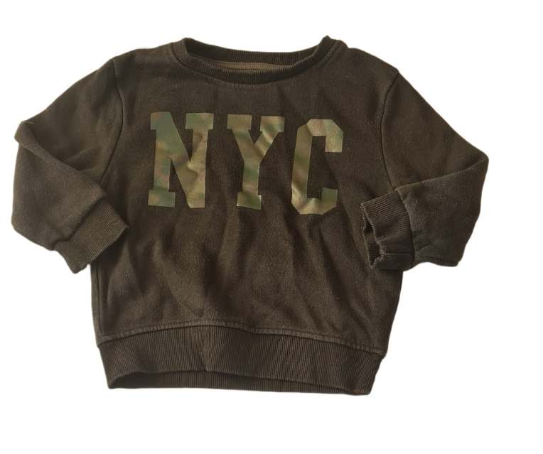 PRIMARK 'NYC' Jumper Boys 2-3 Years