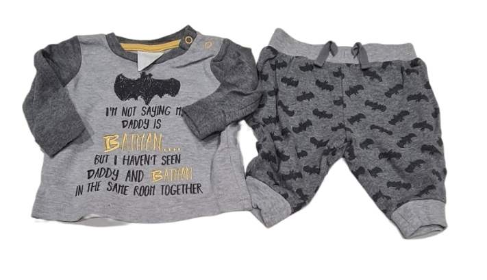 MATALAN Batman Set Boys 0-3 Months