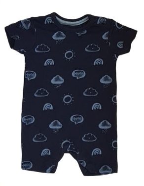 GEORGE Cloud Romper Boys 3-6 Months