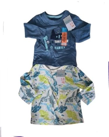 PRIMARK Two Brand New Tops Boys 3-6 Months