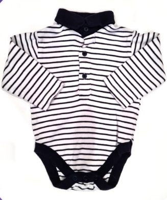 NUTMEG Striped Bodysuit Boys 3-6 Months