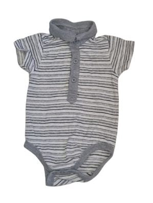 GEORGE Striped Collared Vest Boys 6-9 Months