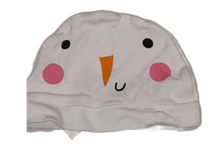 HULLABALOO Snowman Hat Unisex 0-3 Months