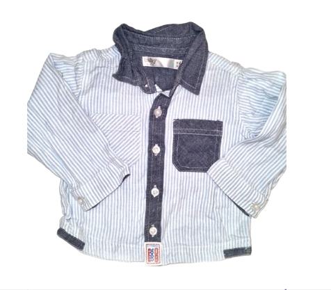 M&CO Striped Shirts Boys 6-9 Months