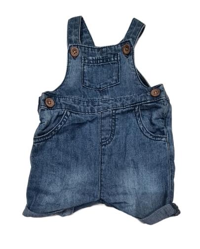 TU Denim Short Dungarees Boys 0-3 Months