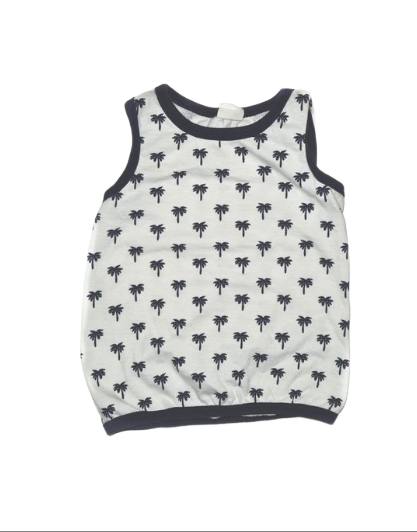 H&M Palm Tree Vest Boys 6-9 Months