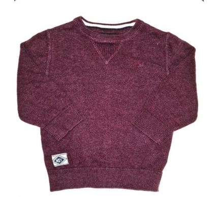 NEXT Burgundy Jumper Boys 9-12 Months