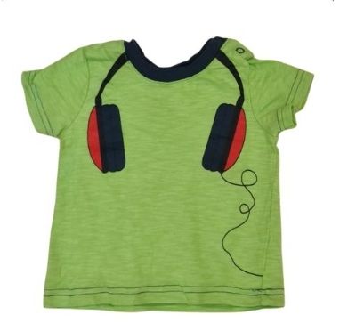 NUTMEG Headphones T-Shirt Boys 3-6 Months