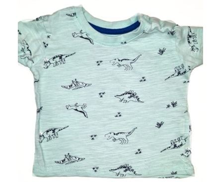 PRIMARK Dinosaur T-Shirt Boys 0-3 Months