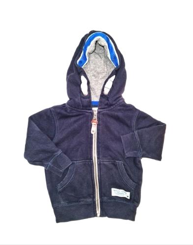 NEXT Navy Blue Hoodie Boys 6-9 Months