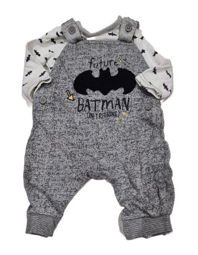 GEORGE Batman Dungarees Boys 0-3 Months