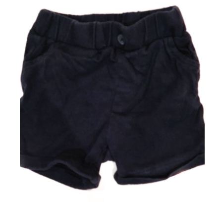 MATALAN Navy Blue Shorts Boys 3-6 Months