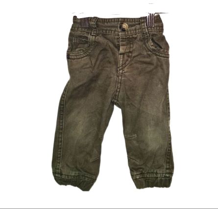 MATALAN Khaki Trousers Boys 6-9 Months