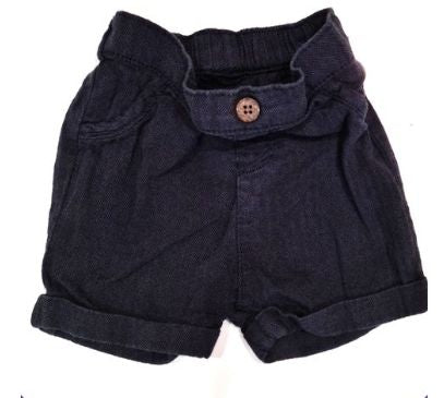 GEORGE Navy Blue Shorts Boys 3-6 Months