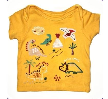 NUTMEG Dinosaur T-Shirt Boys 0-3 Months