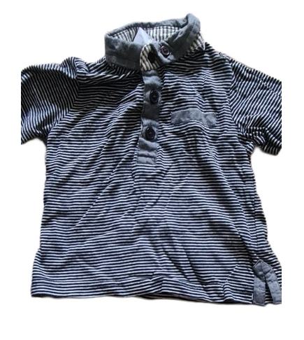 PEACOCKS Striped Polo Shirt Boys 3-6 Months