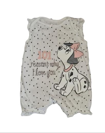 GEORGE 101 Dalmatians Romper Girls Newborn