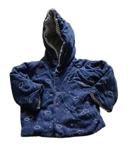 M&S Rain Clouds Coat Boys 3-6 Months