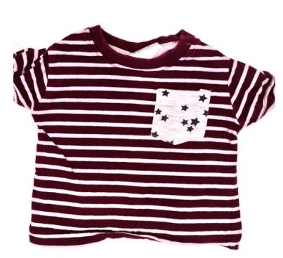 PEACOCKS Striped T-Shirt Boys 3-6 Months