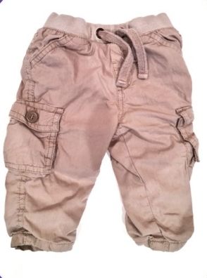 MATALAN Beige Combat Trousers Boys 3-6 Months