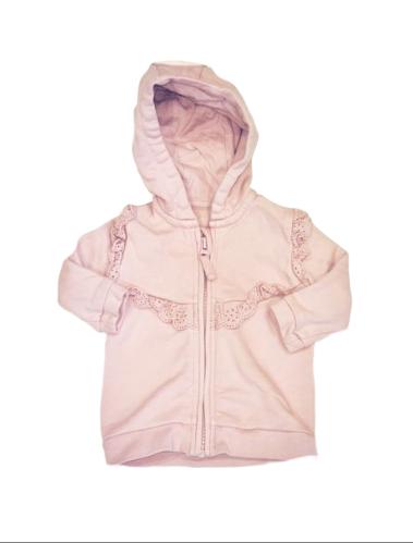 GEORGE Pink Hoodie Girls First Size