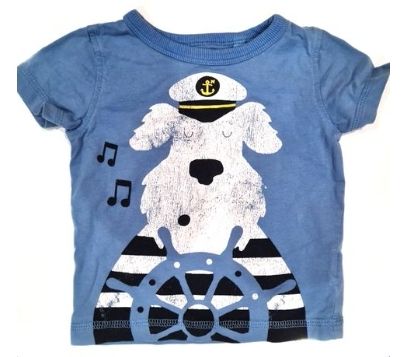 NEXT Sailor Dog T-Shirt Boys 3-6 Months