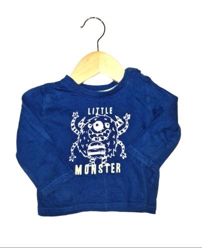 PRIMARK 'Little Monster' Top Boys 6-9 Months