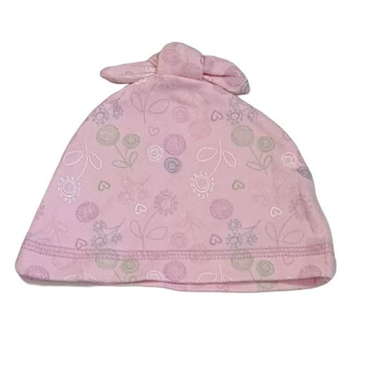 PEACOCKS Pink Baby Hat Girls Newborn
