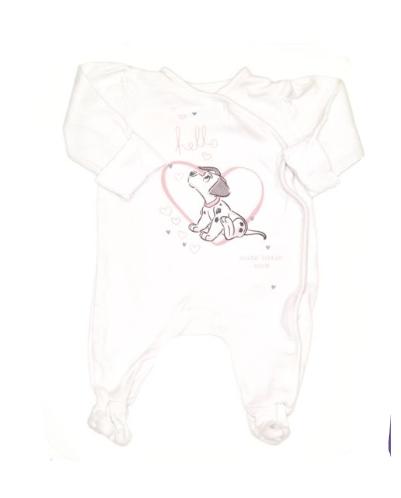 GEORGE 101 Dalmatians Sleepsuit Girls Newborn