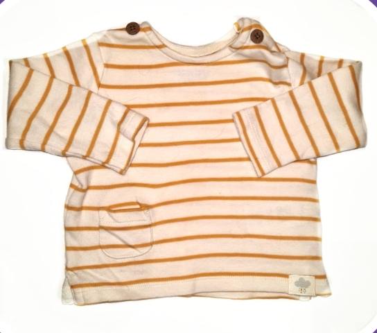 M&CO Striped Top Boys 0-3 Months