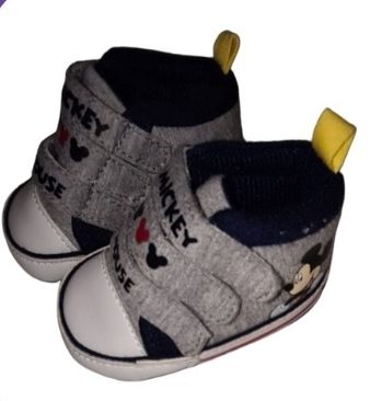 DISNEY Mickey Shoes Boys 3-6 Months