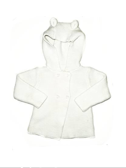 PRIMARK White Jacket Girls 6-9 Months