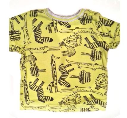 F&F Animals T-Shirt Boys 3-6 Months