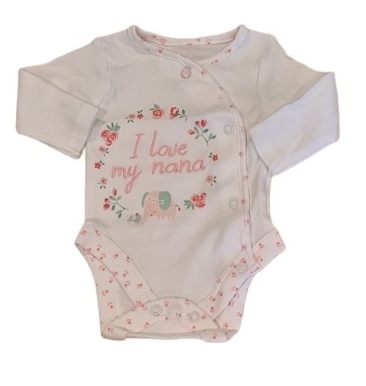 NUTMEG 'Nana' Bodysuit Girls Newborn