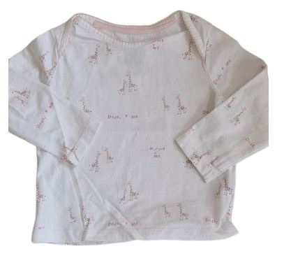 F&F Giraffe Top Girls 6-9 Months