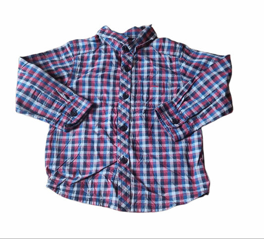 M&CO Checked Shirt Boys 18-24 Months