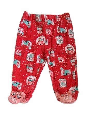 TU Owl Trousers with Feet Girls 3-6 Months