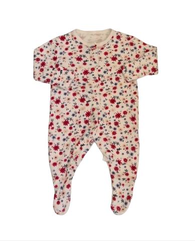 PRIMARK Floral Sleepsuit Girls 0-3 Months