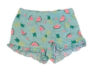 PRIMARK Green Fruit Shorts Girls 0-3 Months