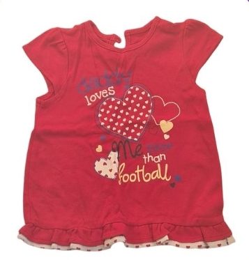 GEORGE Football Top Girls 12-18 Months