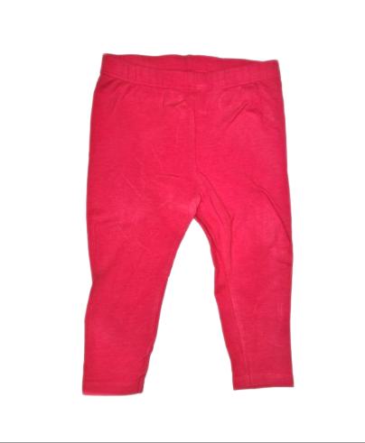 C&A Red Leggings Girls 6-9 Months