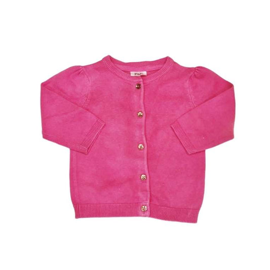 F&F pink Cardigan Girls 6-9 Months